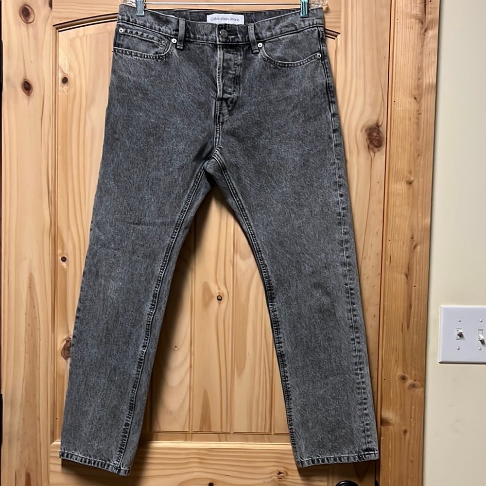 EUC Calvin Klein Slim Straight Fit Jeans Men’s Button-fly